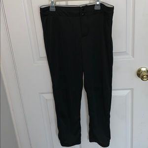 black softball pants for sliding